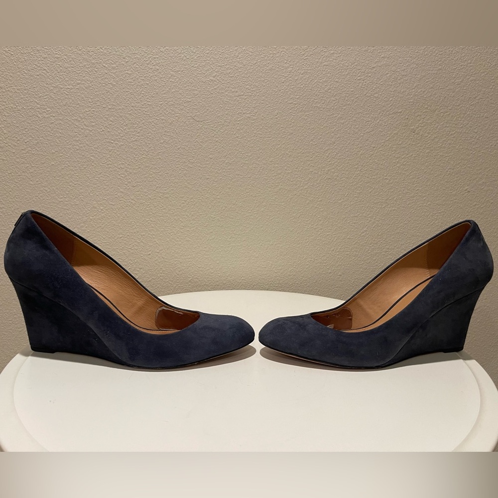 Step into spring with style & comfort! Cole Haan's 'Lainey' velvety suede wedges
